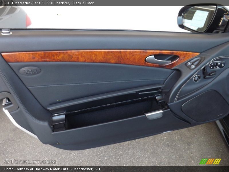 Black / Black 2011 Mercedes-Benz SL 550 Roadster
