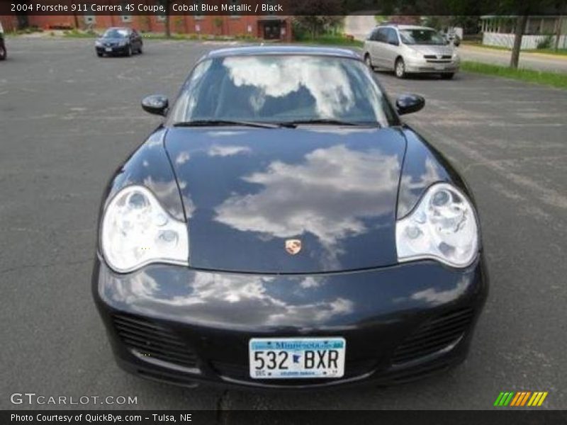 Cobalt Blue Metallic / Black 2004 Porsche 911 Carrera 4S Coupe