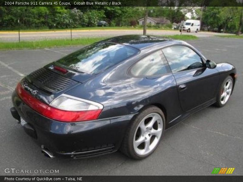 Cobalt Blue Metallic / Black 2004 Porsche 911 Carrera 4S Coupe