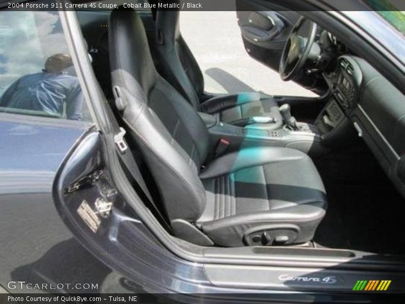 Cobalt Blue Metallic / Black 2004 Porsche 911 Carrera 4S Coupe