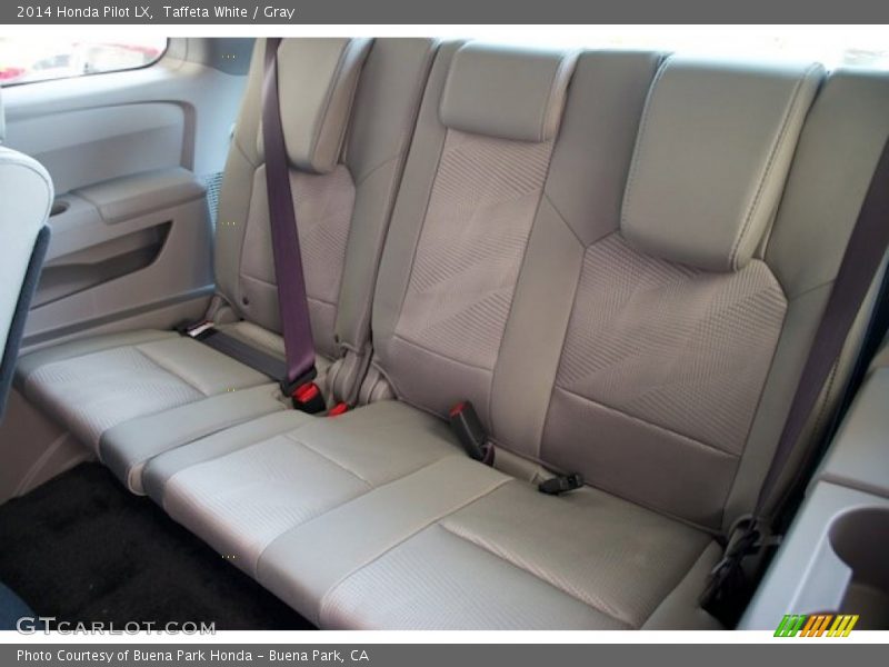 Taffeta White / Gray 2014 Honda Pilot LX