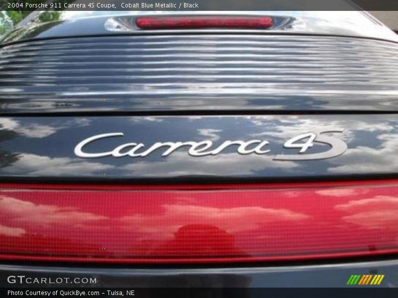 Cobalt Blue Metallic / Black 2004 Porsche 911 Carrera 4S Coupe