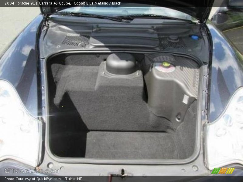 Cobalt Blue Metallic / Black 2004 Porsche 911 Carrera 4S Coupe