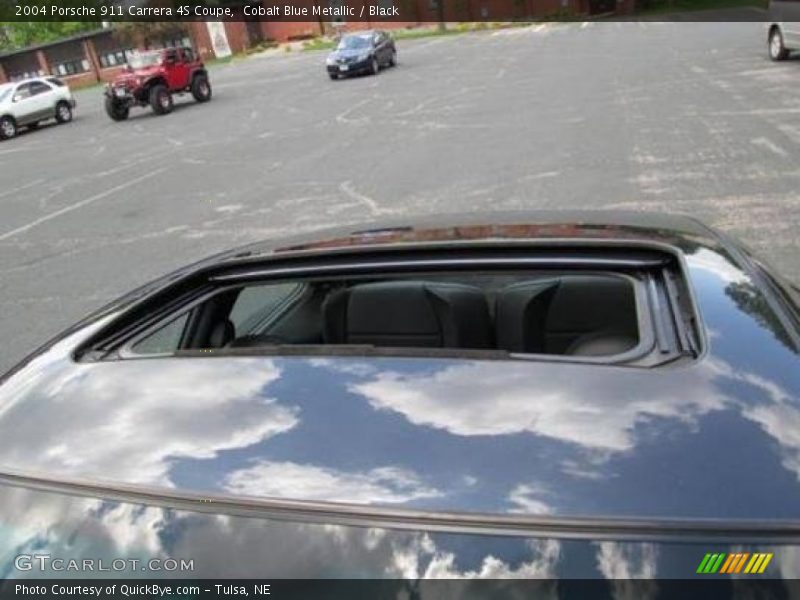 Cobalt Blue Metallic / Black 2004 Porsche 911 Carrera 4S Coupe