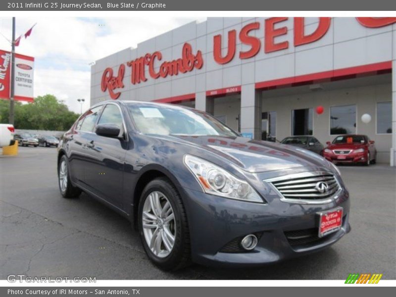 Blue Slate / Graphite 2011 Infiniti G 25 Journey Sedan
