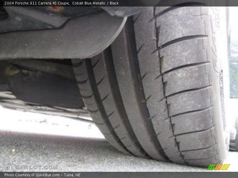 Cobalt Blue Metallic / Black 2004 Porsche 911 Carrera 4S Coupe