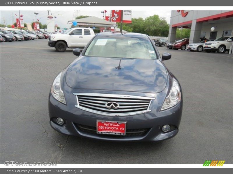 Blue Slate / Graphite 2011 Infiniti G 25 Journey Sedan