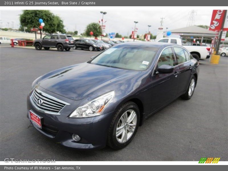 Blue Slate / Graphite 2011 Infiniti G 25 Journey Sedan