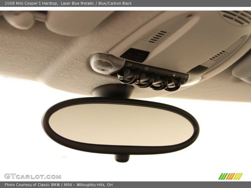 Laser Blue Metallic / Blue/Carbon Black 2008 Mini Cooper S Hardtop