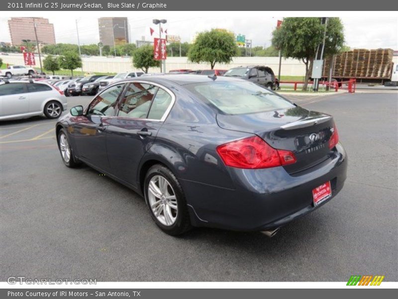 Blue Slate / Graphite 2011 Infiniti G 25 Journey Sedan