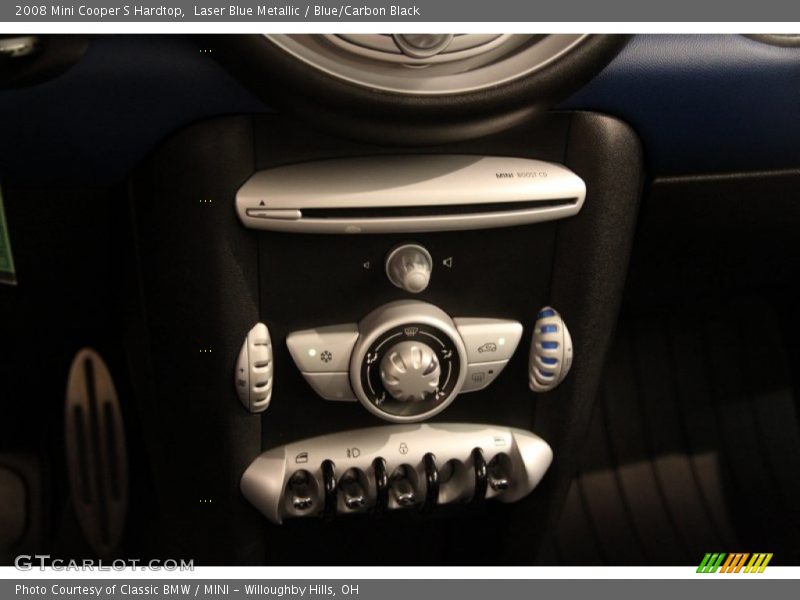Laser Blue Metallic / Blue/Carbon Black 2008 Mini Cooper S Hardtop