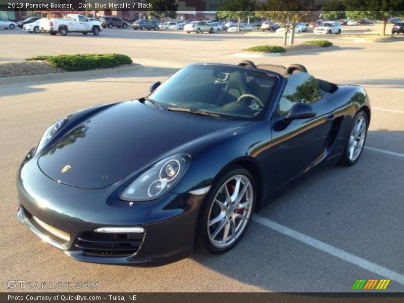 Dark Blue Metallic / Black 2013 Porsche Boxster