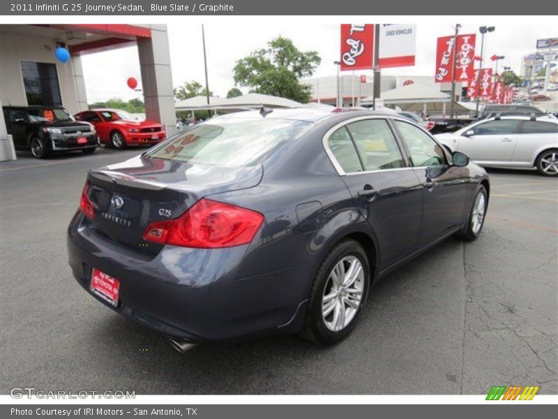 Blue Slate / Graphite 2011 Infiniti G 25 Journey Sedan