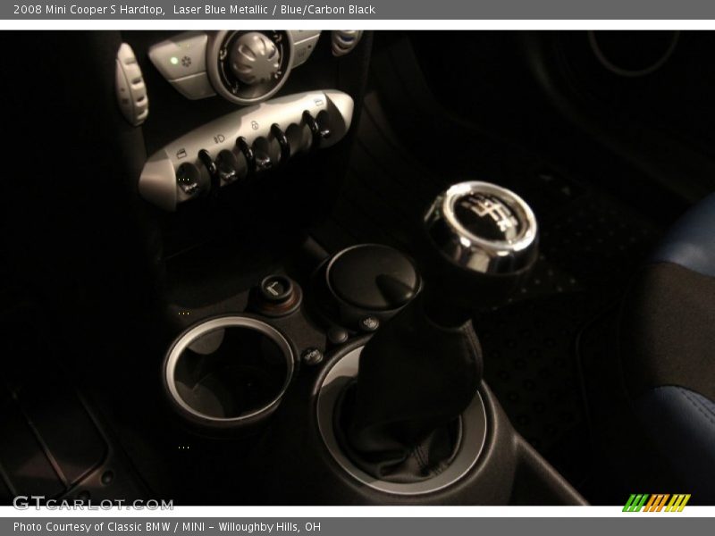 Laser Blue Metallic / Blue/Carbon Black 2008 Mini Cooper S Hardtop