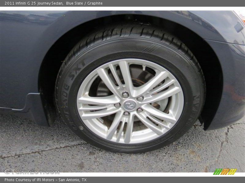Blue Slate / Graphite 2011 Infiniti G 25 Journey Sedan
