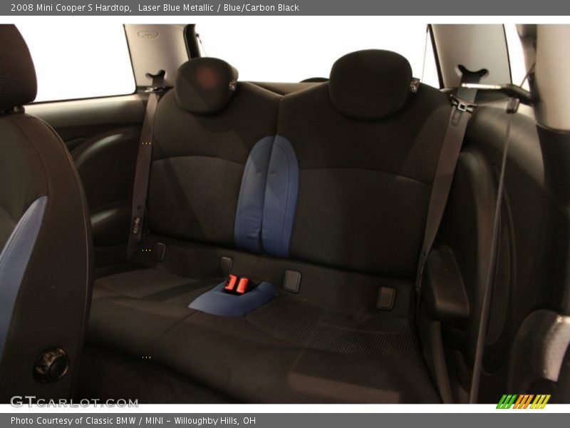 Laser Blue Metallic / Blue/Carbon Black 2008 Mini Cooper S Hardtop
