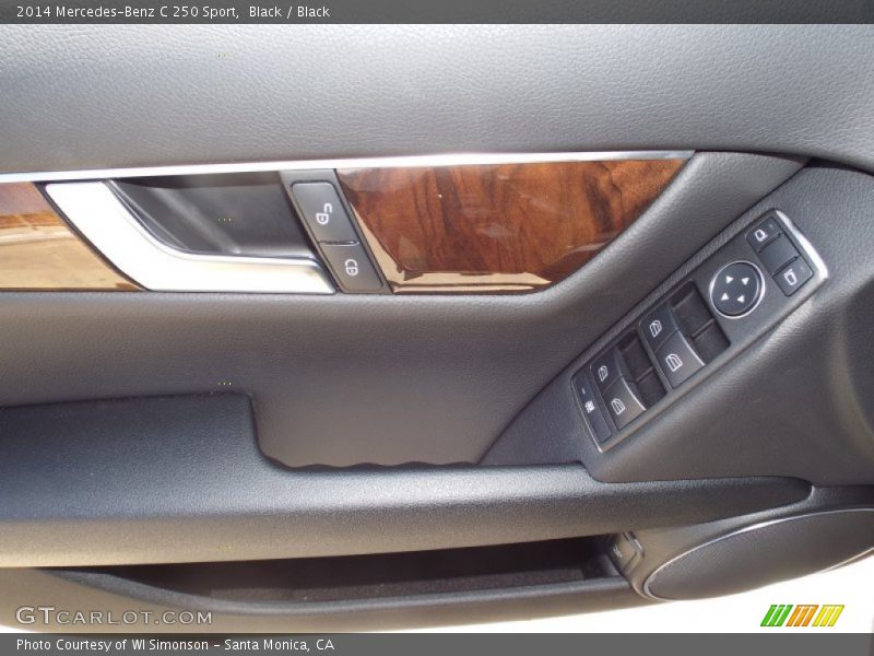 Black / Black 2014 Mercedes-Benz C 250 Sport