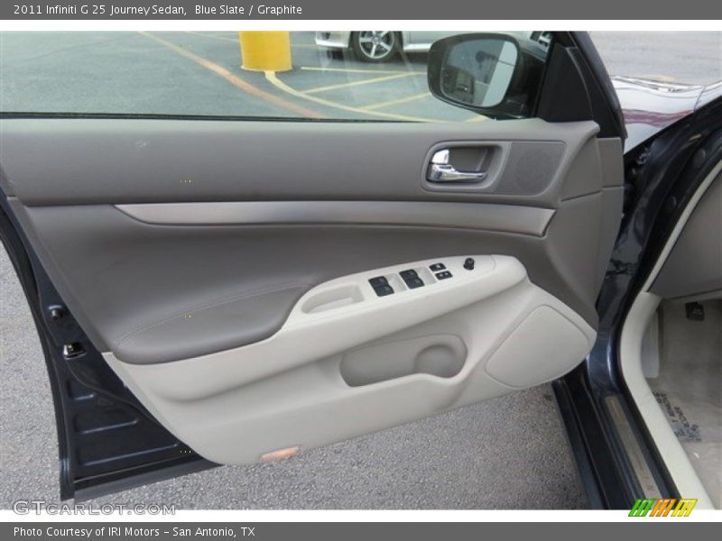 Blue Slate / Graphite 2011 Infiniti G 25 Journey Sedan