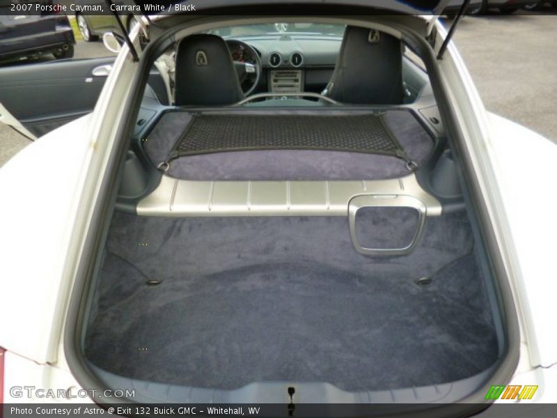 Carrara White / Black 2007 Porsche Cayman