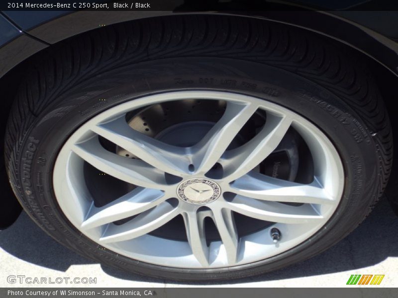 Black / Black 2014 Mercedes-Benz C 250 Sport