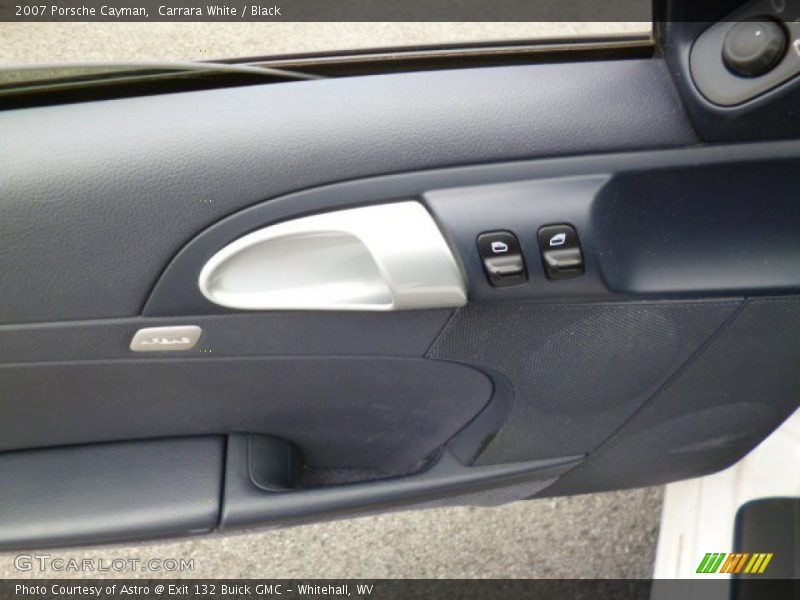 Carrara White / Black 2007 Porsche Cayman
