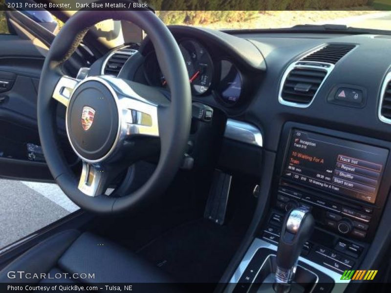 Dark Blue Metallic / Black 2013 Porsche Boxster