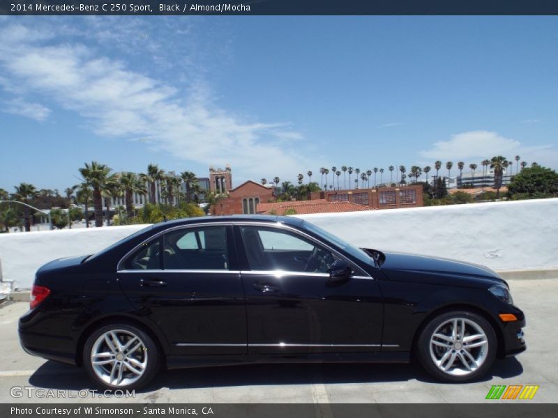 Black / Almond/Mocha 2014 Mercedes-Benz C 250 Sport