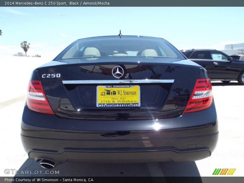 Black / Almond/Mocha 2014 Mercedes-Benz C 250 Sport