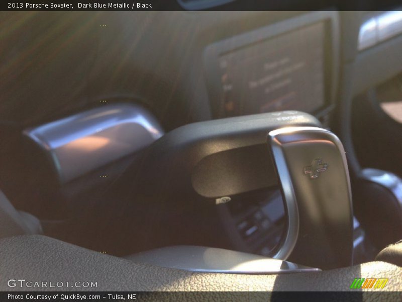 Dark Blue Metallic / Black 2013 Porsche Boxster