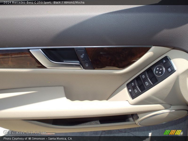 Black / Almond/Mocha 2014 Mercedes-Benz C 250 Sport