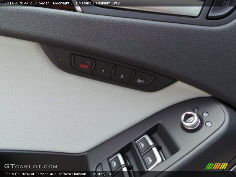 Moonlight Blue Metallic / Titanium Grey 2014 Audi A4 2.0T Sedan