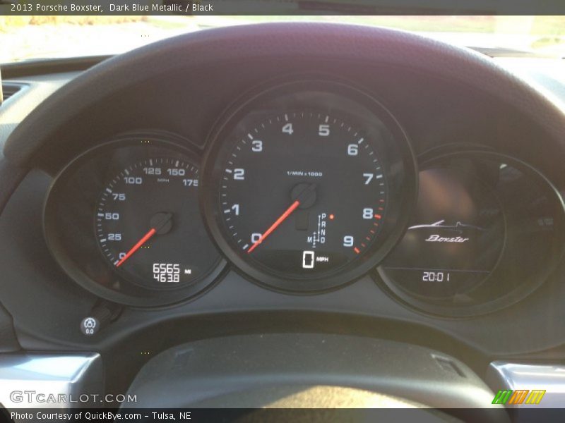 Dark Blue Metallic / Black 2013 Porsche Boxster