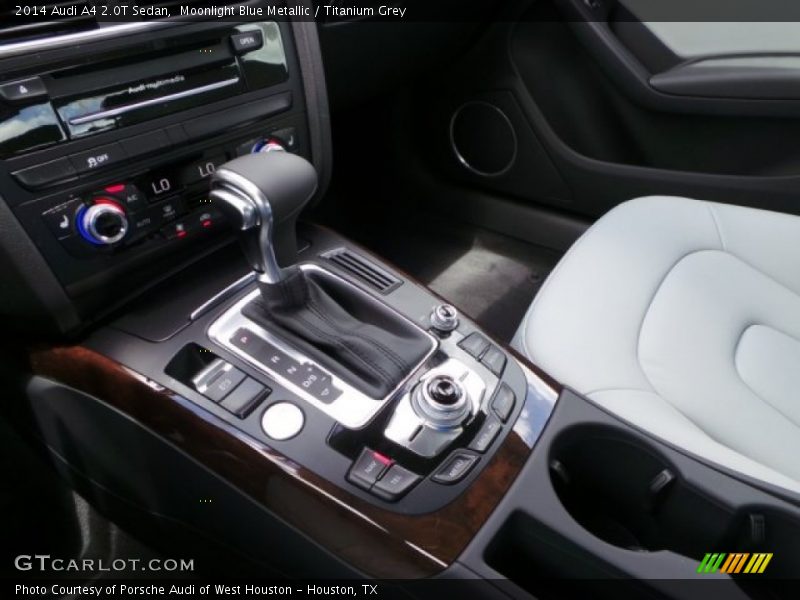 Moonlight Blue Metallic / Titanium Grey 2014 Audi A4 2.0T Sedan