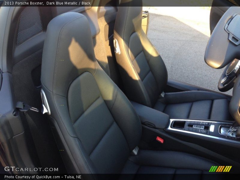 Dark Blue Metallic / Black 2013 Porsche Boxster