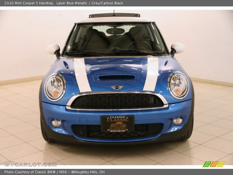 Laser Blue Metallic / Grey/Carbon Black 2010 Mini Cooper S Hardtop