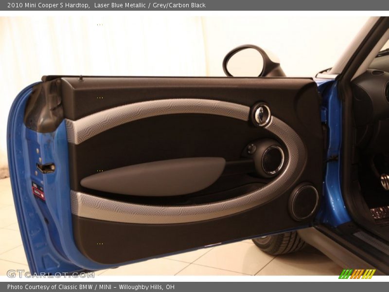 Laser Blue Metallic / Grey/Carbon Black 2010 Mini Cooper S Hardtop