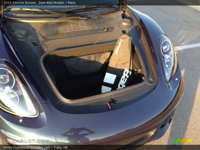 Dark Blue Metallic / Black 2013 Porsche Boxster