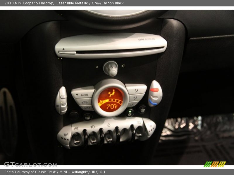 Laser Blue Metallic / Grey/Carbon Black 2010 Mini Cooper S Hardtop