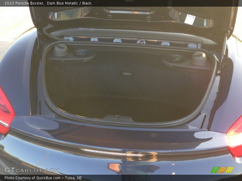 Dark Blue Metallic / Black 2013 Porsche Boxster