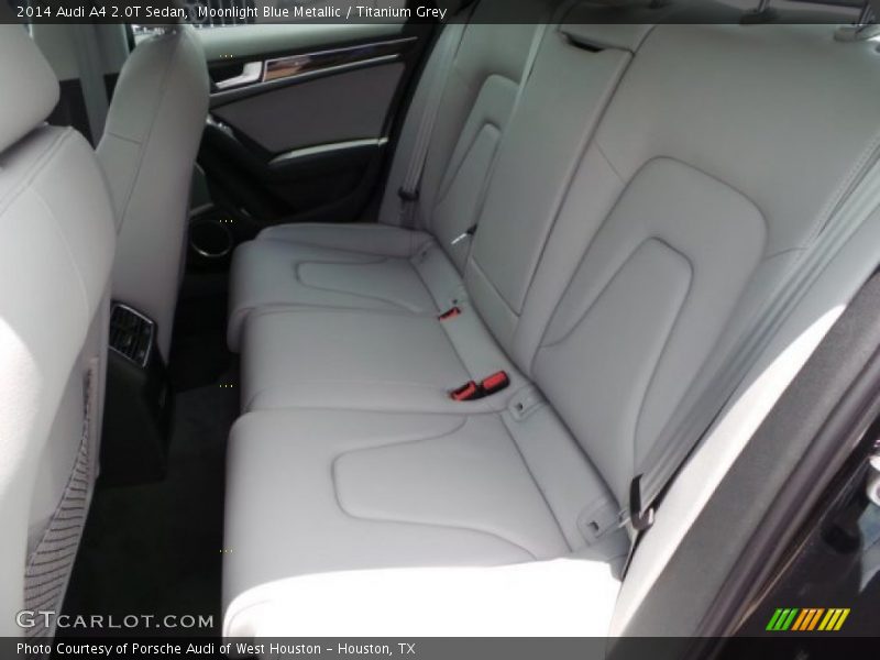 Moonlight Blue Metallic / Titanium Grey 2014 Audi A4 2.0T Sedan