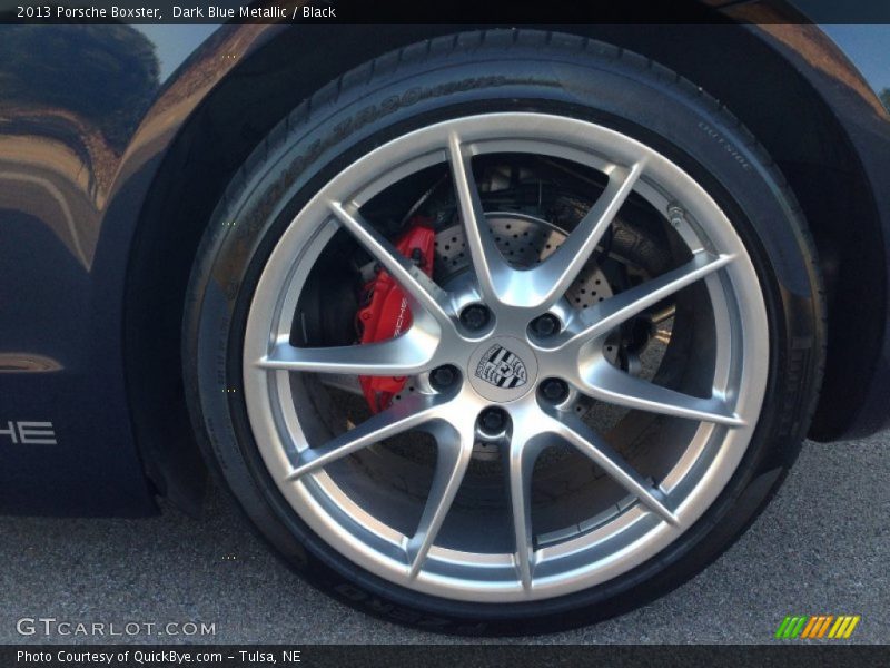 Dark Blue Metallic / Black 2013 Porsche Boxster