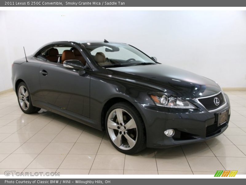 Smoky Granite Mica / Saddle Tan 2011 Lexus IS 250C Convertible