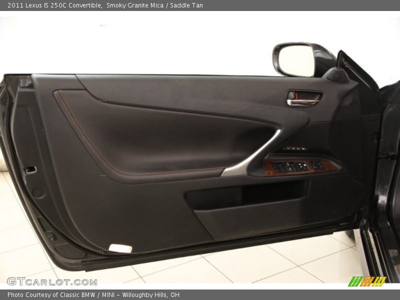 Smoky Granite Mica / Saddle Tan 2011 Lexus IS 250C Convertible