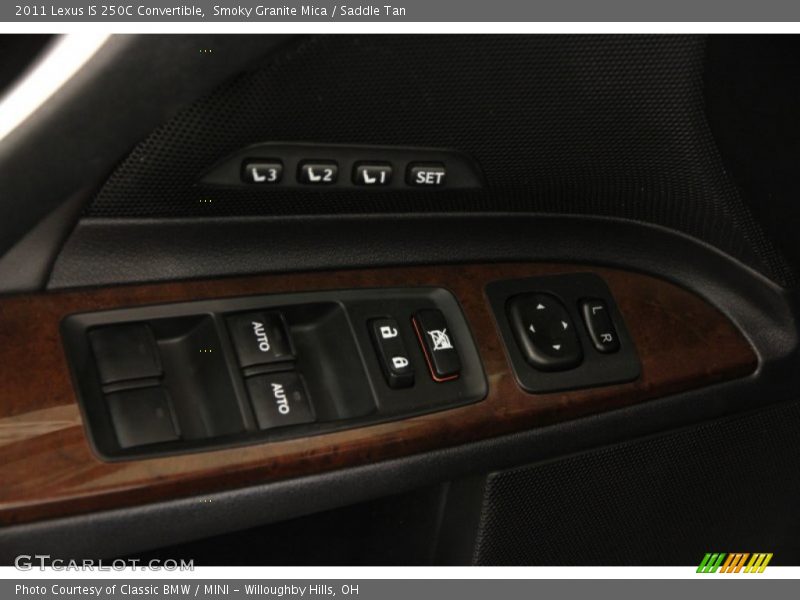 Smoky Granite Mica / Saddle Tan 2011 Lexus IS 250C Convertible