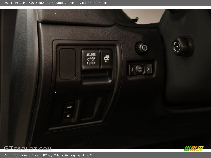 Smoky Granite Mica / Saddle Tan 2011 Lexus IS 250C Convertible