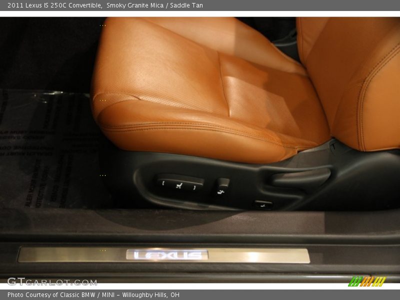 Smoky Granite Mica / Saddle Tan 2011 Lexus IS 250C Convertible