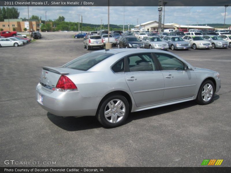 Silver Ice Metallic / Ebony 2011 Chevrolet Impala LT