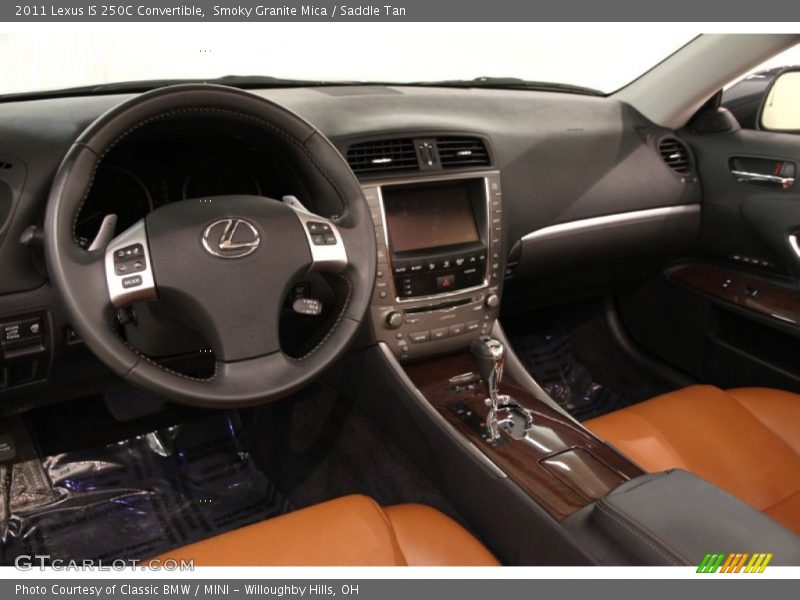 Smoky Granite Mica / Saddle Tan 2011 Lexus IS 250C Convertible