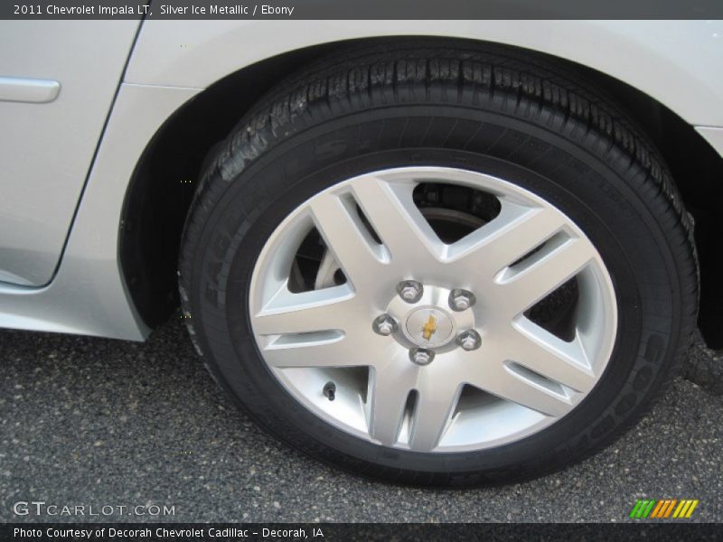 Silver Ice Metallic / Ebony 2011 Chevrolet Impala LT