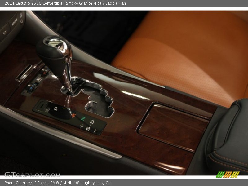 Smoky Granite Mica / Saddle Tan 2011 Lexus IS 250C Convertible